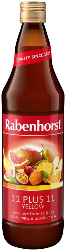 11 PLUS 11 ZUMO MULTIFRUTAS AMARILLO 750ml