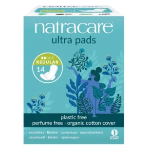 COMPRESA CON ALAS REGULAR NATRACARE 14 UN